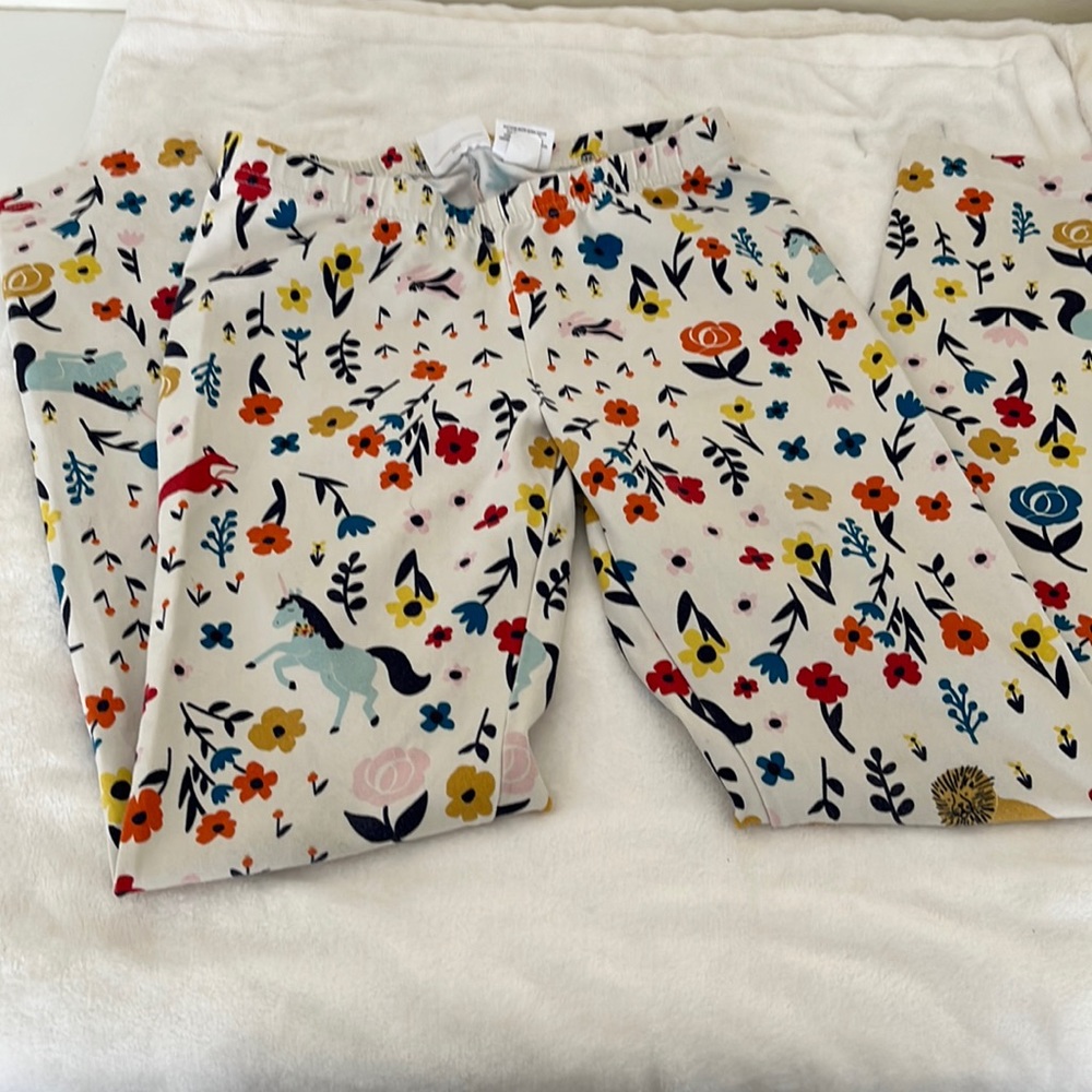 Hanna Anderson Leggings, bright and colorful.